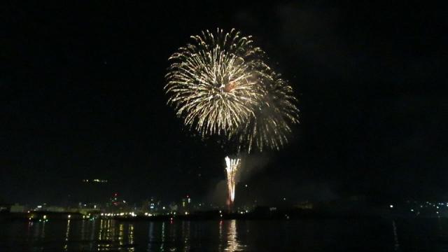 おたる潮まつり　花火