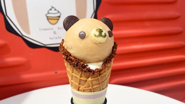 プレジール　東区　札幌　セレブクマちゃん　ソフトクリーム　ジェラート