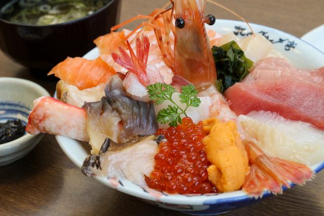 北のグルメ亭の海鮮丼