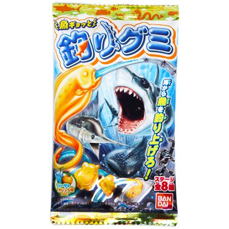 駄菓子 人気 流行り　釣りグミ