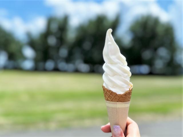 札幌　八紘学園　ソフトクリーム　ツキサップ