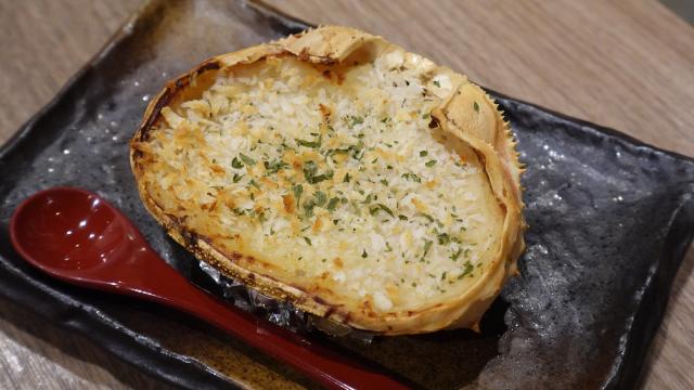 大磯　人気No.1のサイドメニュー　大磯自家製かにグラタン