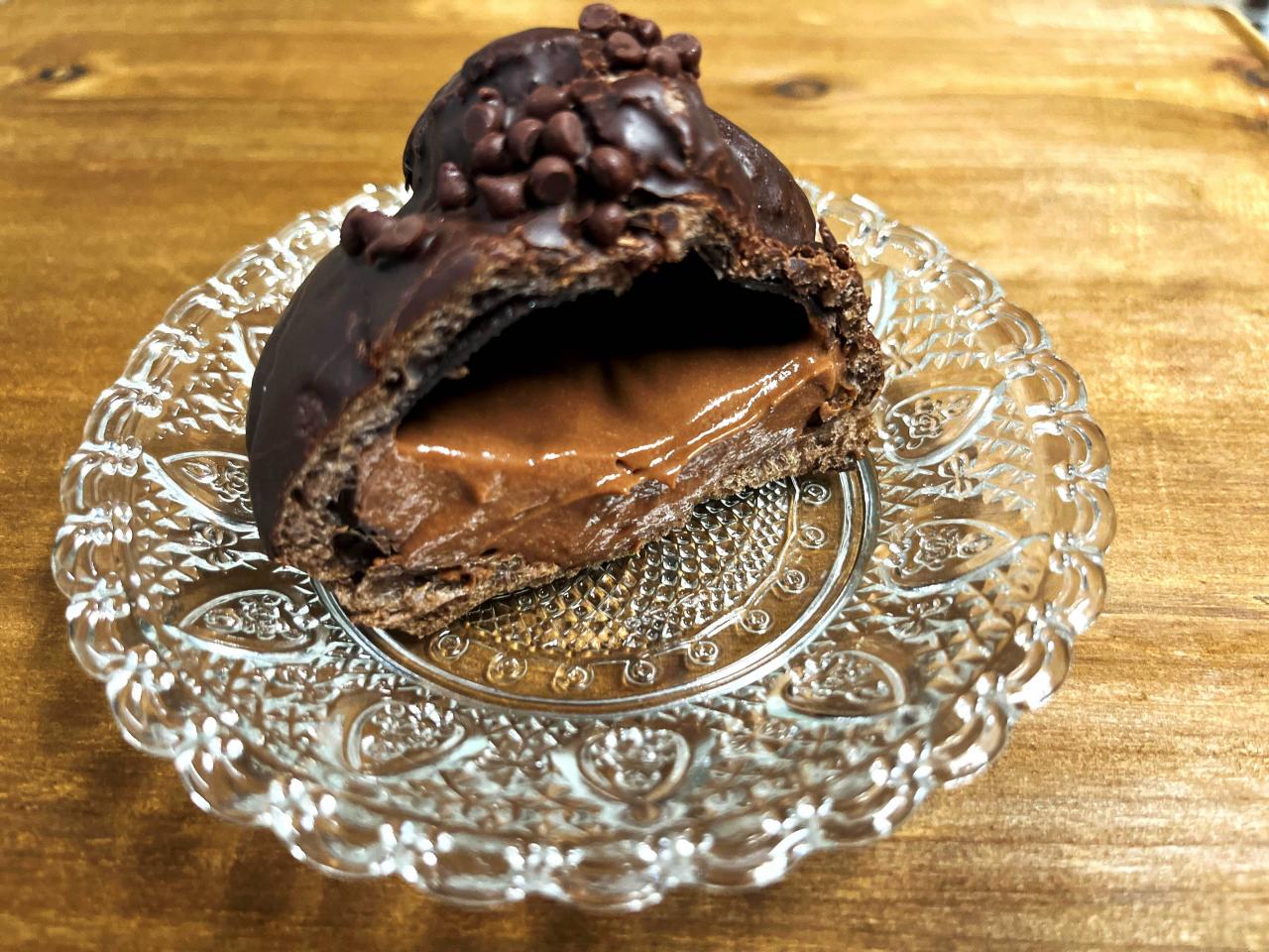セコマ　セイコーマート　スイーツ　シュークリーム　チョコレート　チョコ　ご当地　新発売　コンビニ　北海道　冬