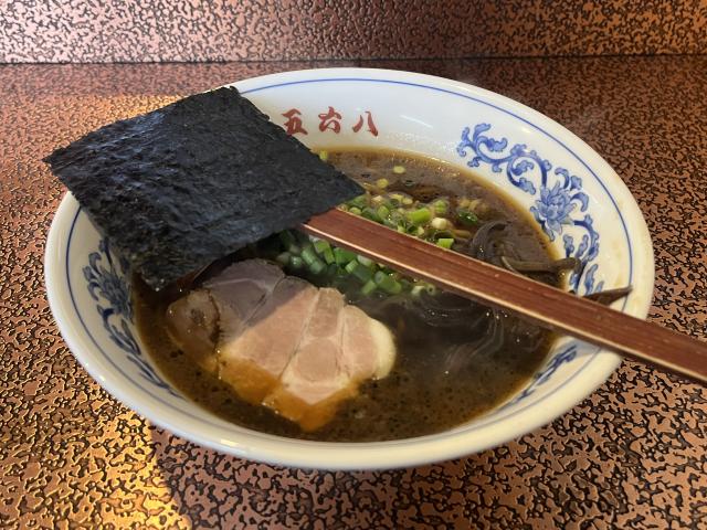 五六八ブラック　石狩　朝ラーメン