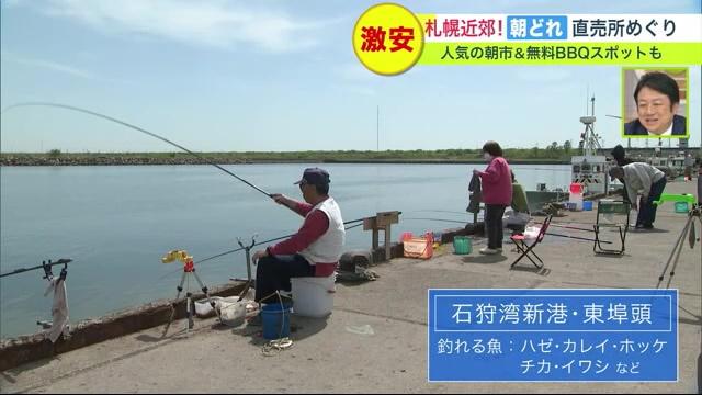 石狩湾新港　釣りスポット