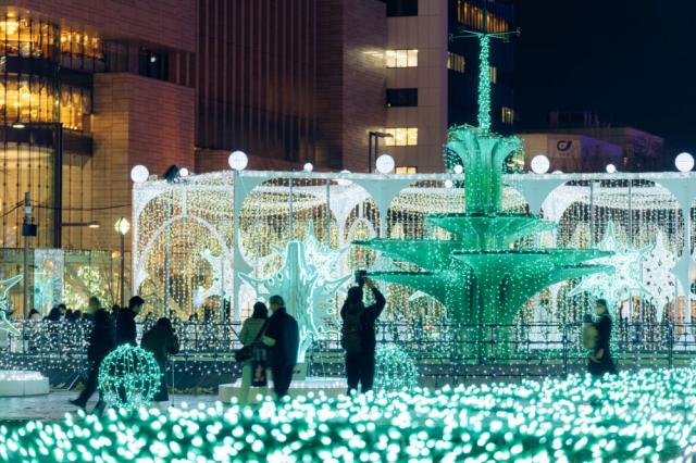 さっぽろホワイトイルミネーション　大通公園　札幌