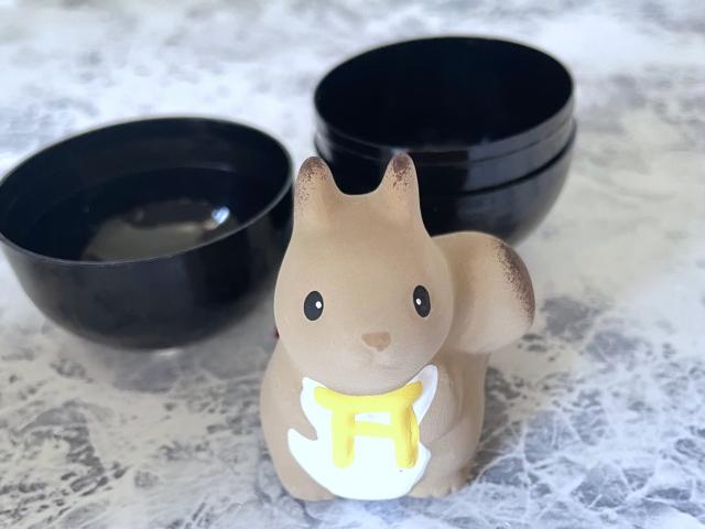 北海道神宮　エゾリスみくじ