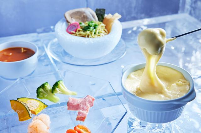 氷のレストラン